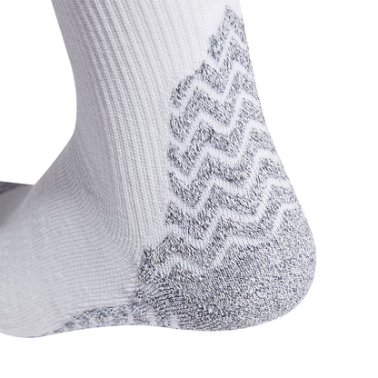 ADIDAS Football GRIP Knitted Crew Cushioned Performance ถุงเท้าฟุตบอลผู้ชาย