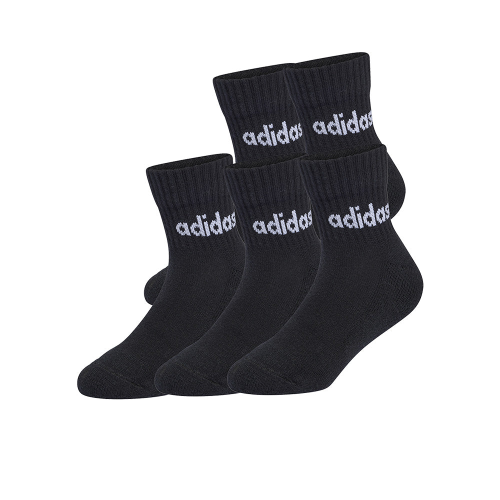 ADIDAS Linear Ankle Kids Socks (5 Pairs) - Supersports Thailand Supersports Thailand