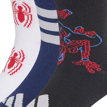ADIDAS Marvel Spider-Man Kids Socks (3 Pairs) - Supersports Thailand