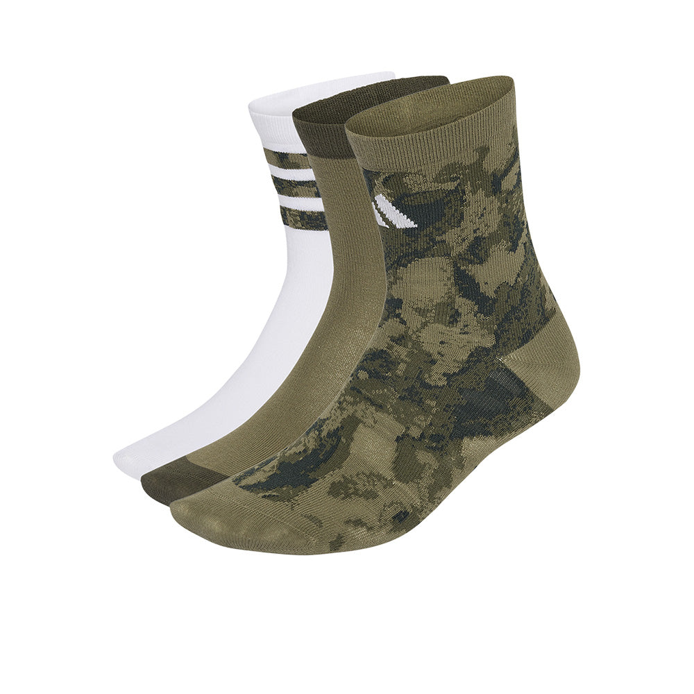 ADIDAS Camo Graphic Kids Socks (3 Pairs) - Supersports Thailand