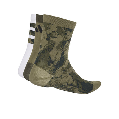 ADIDAS Camo Graphic Kids Socks (3 Pairs) - Supersports Thailand