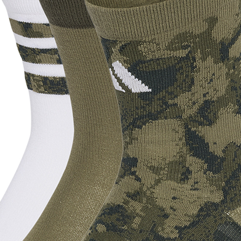 ADIDAS Camo Graphic Kids Socks (3 Pairs) - Supersports Thailand Supersports Thailand