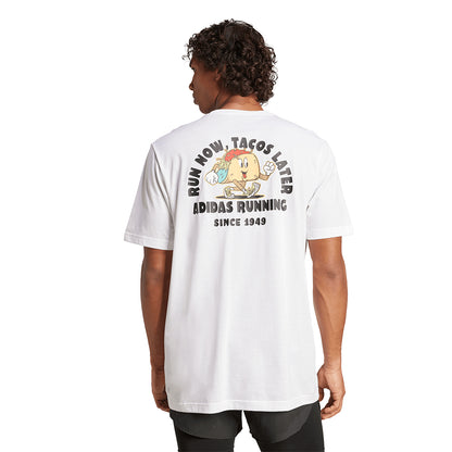ADIDAS Running Tacos Later Graphic Men's Running T-Shirt
