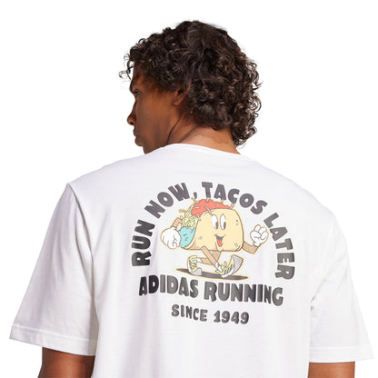 ADIDAS Running Tacos Later Graphic Men's Running T-Shirt