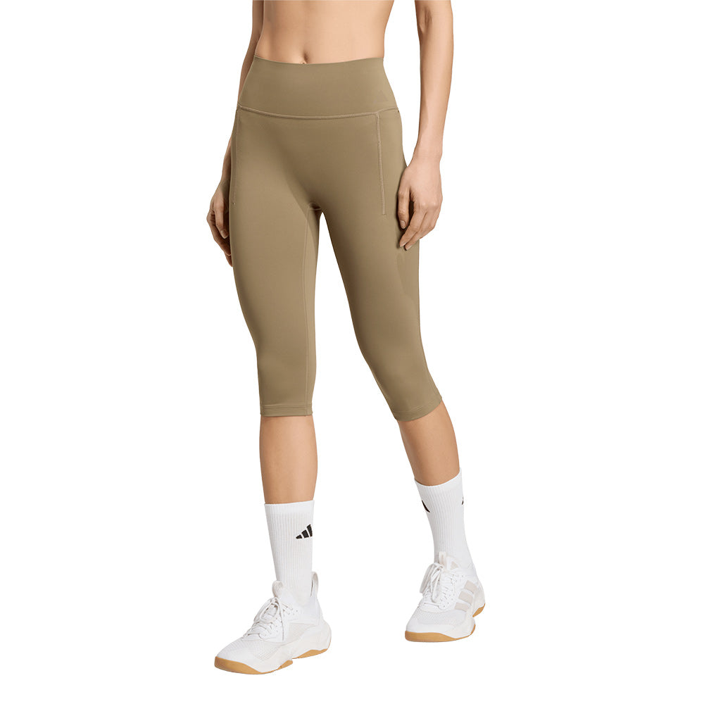 ADIDAS Optime Workout Contour Capri Women's Training Leggings - Supersports Thailand Supersports Thailand