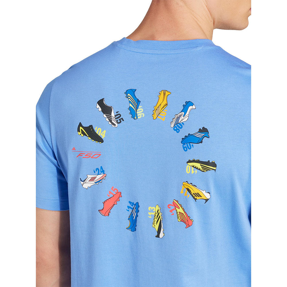 ADIDAS F50 History Graphic Men's Football T-Shirt - Supersports Thailand