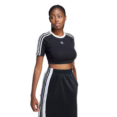 ADIDAS ORIGINALS 3-Stripes Baby Tee Women's T-Shirt