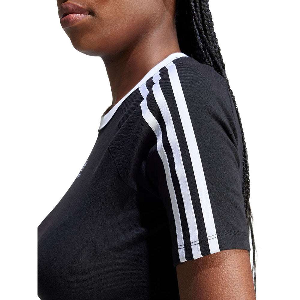 ADIDAS ORIGINALS 3-Stripes Baby Tee Women's T-Shirt