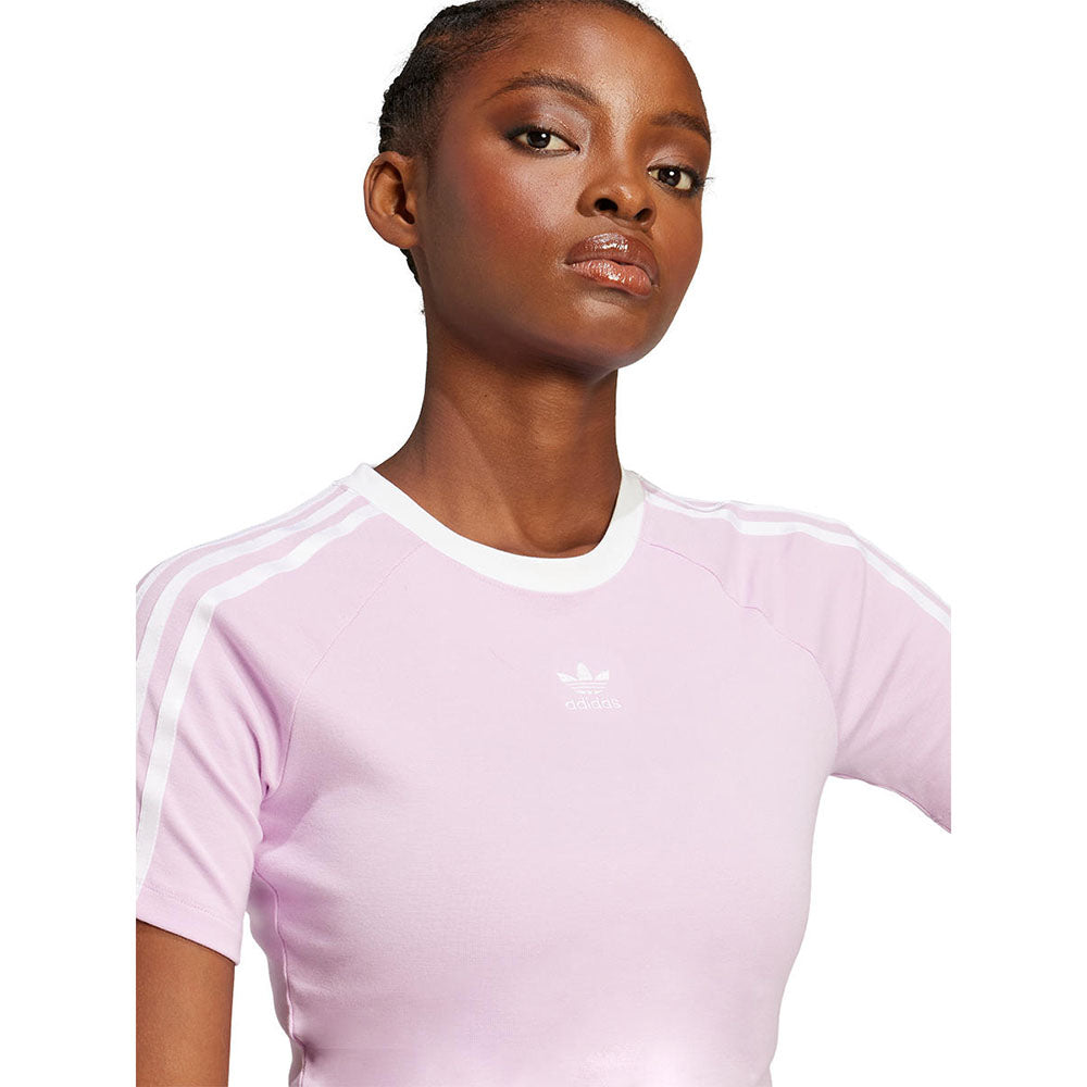 ADIDAS ORIGINALS 3-Stripes Baby Tee Women's T-Shirt