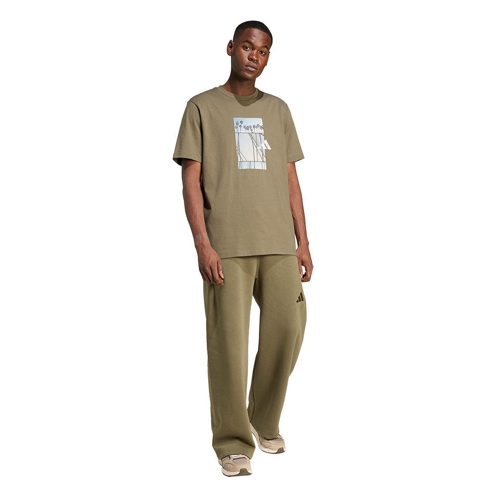 ADIDAS Lens Elevated Graphic เสื้อยืดผู้ชาย