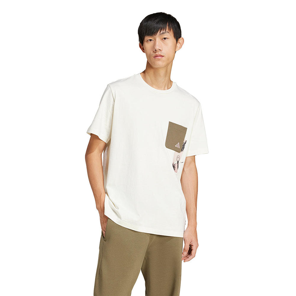 ADIDAS Lens Elevated Pocket Graphic Men's T-Shirt - Supersports Thailand