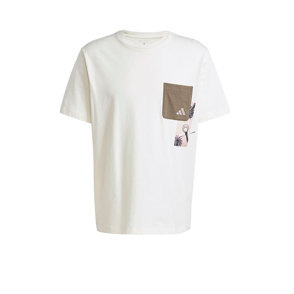 ADIDAS Lens Elevated Pocket Graphic Men's T-Shirt