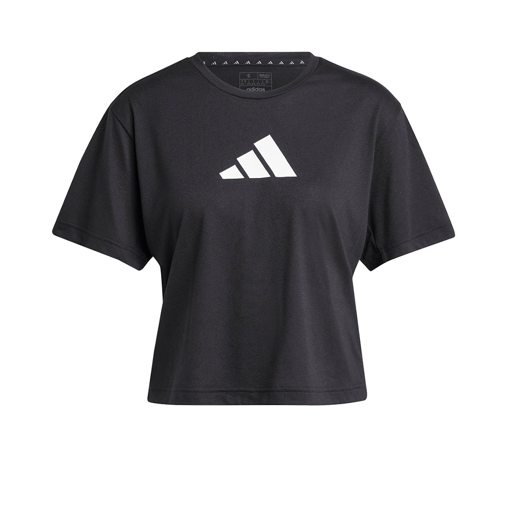 ADIDAS Train Essentials Big Logo Performance เสื้อออกกำลังกายผู้หญิง Supersports Thailand