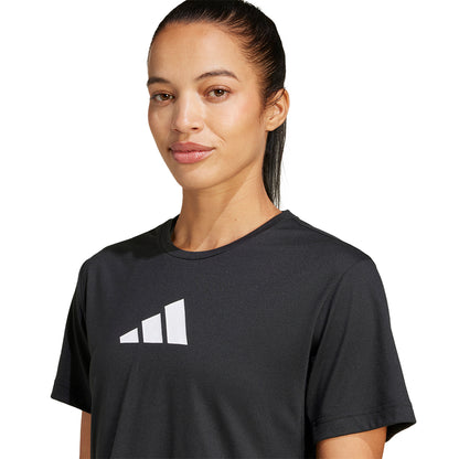 ADIDAS Train Essentials Big Logo Performance เสื้อออกกำลังกายผู้หญิง