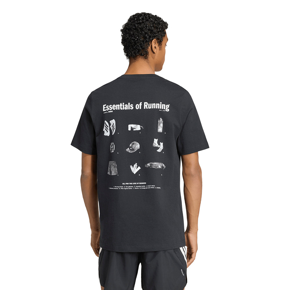 ADIDAS Run Essentials Graphic Men's Running T-Shirt Supersports Thailand