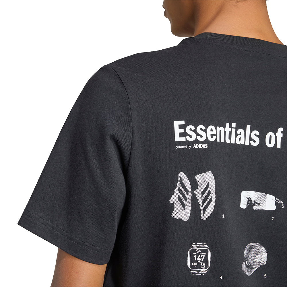 ADIDAS Run Essentials Graphic Men's Running T-Shirt Supersports Thailand