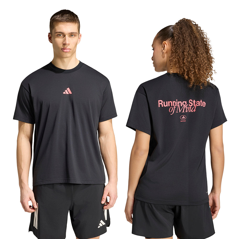 ADIDAS Running State of Mind Graphic เสื้อวิ่งผู้ชาย Supersports Thailand