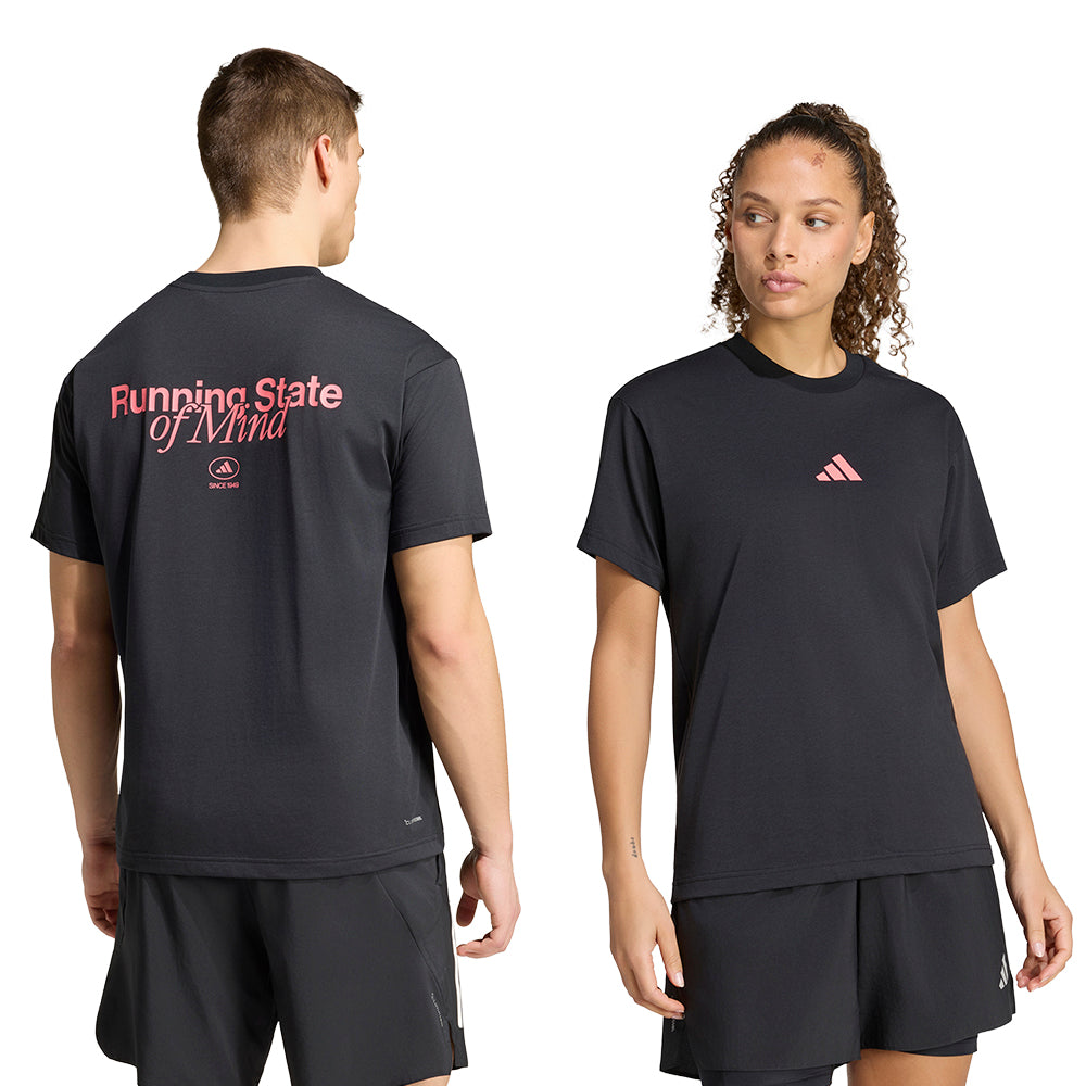 ADIDAS Running State of Mind Graphic เสื้อวิ่งผู้ชาย Supersports Thailand