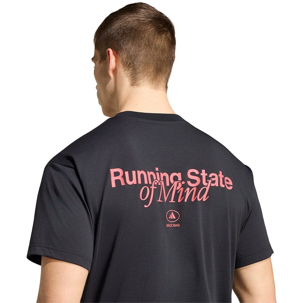 ADIDAS Running State of Mind Graphic เสื้อวิ่งผู้ชาย Supersports Thailand
