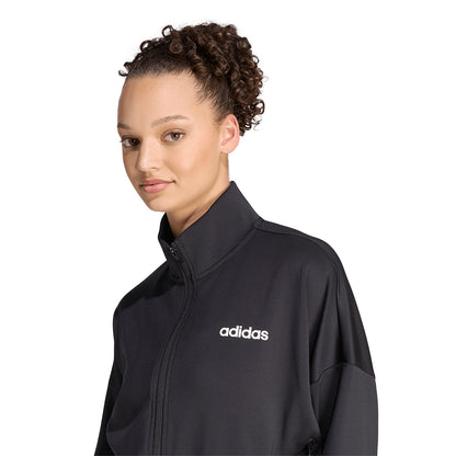 ADIDAS Hyperglam Cropped Track เสื้อแจ็คเก็ตวิ่งผู้หญิง
