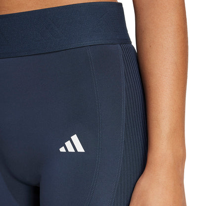 ADIDAS Hyperglam Full-Length Ribbed Women's Training Leggings