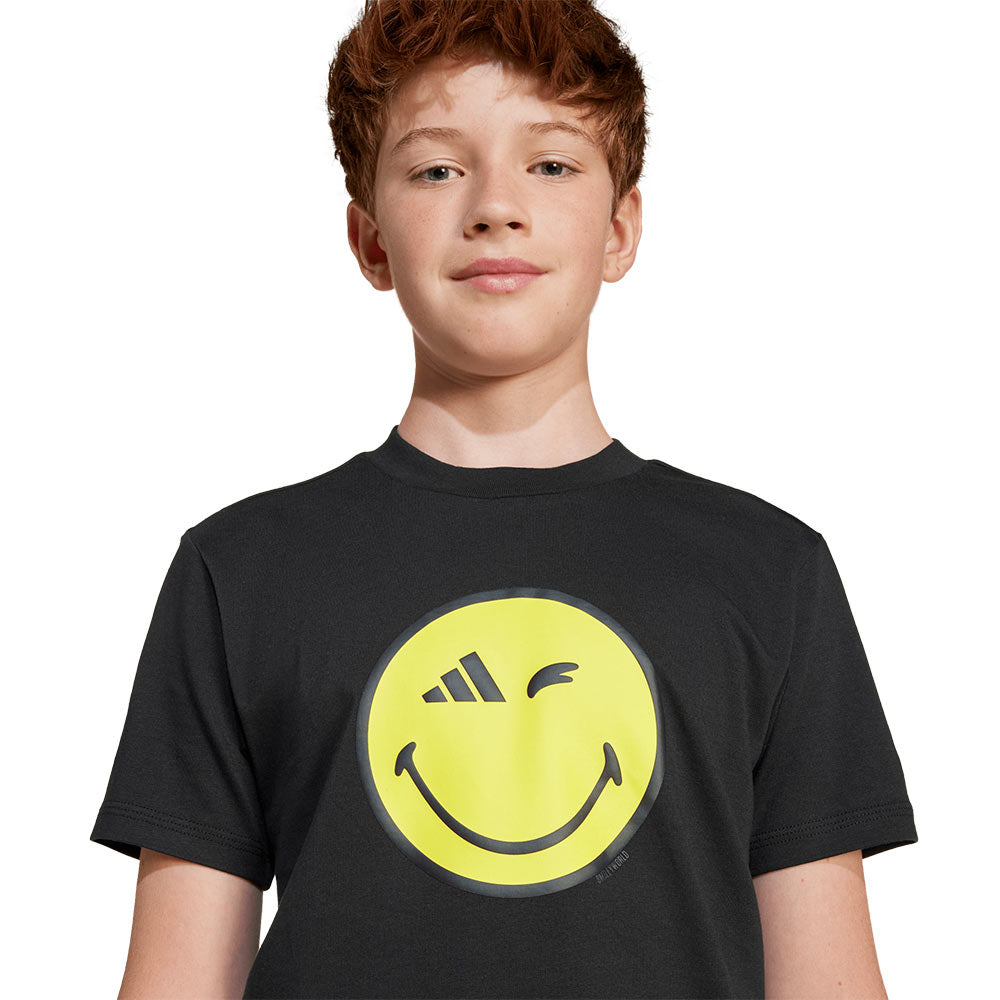 ADIDAS x Smileyworld Graphics เสื้อยืดเด็ก