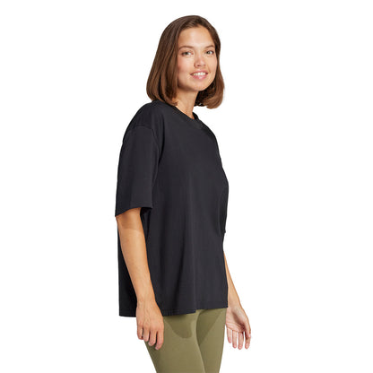 ADIDAS Essentials Contemporary Logo Boyfriend เสื้อยืดผู้หญิง