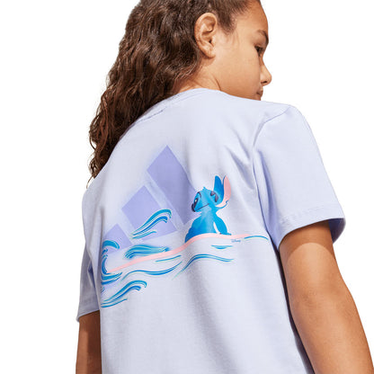 ADIDAS Disney Lilo & Stitch Graphic เสื้อยืดเด็ก