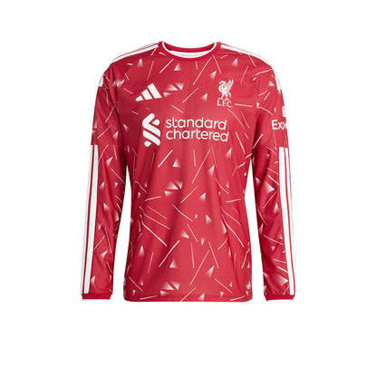 ADIDAS Men's Liverpool FC Home Authentic 2026/27 Long Sleeve Jersey - Supersports Thailand