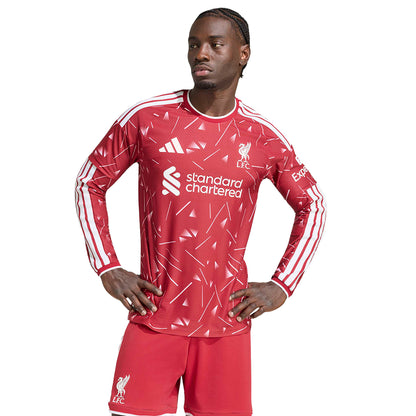 ADIDAS Men's Liverpool FC Home Authentic 2026/27 Long Sleeve Jersey - Supersports Thailand