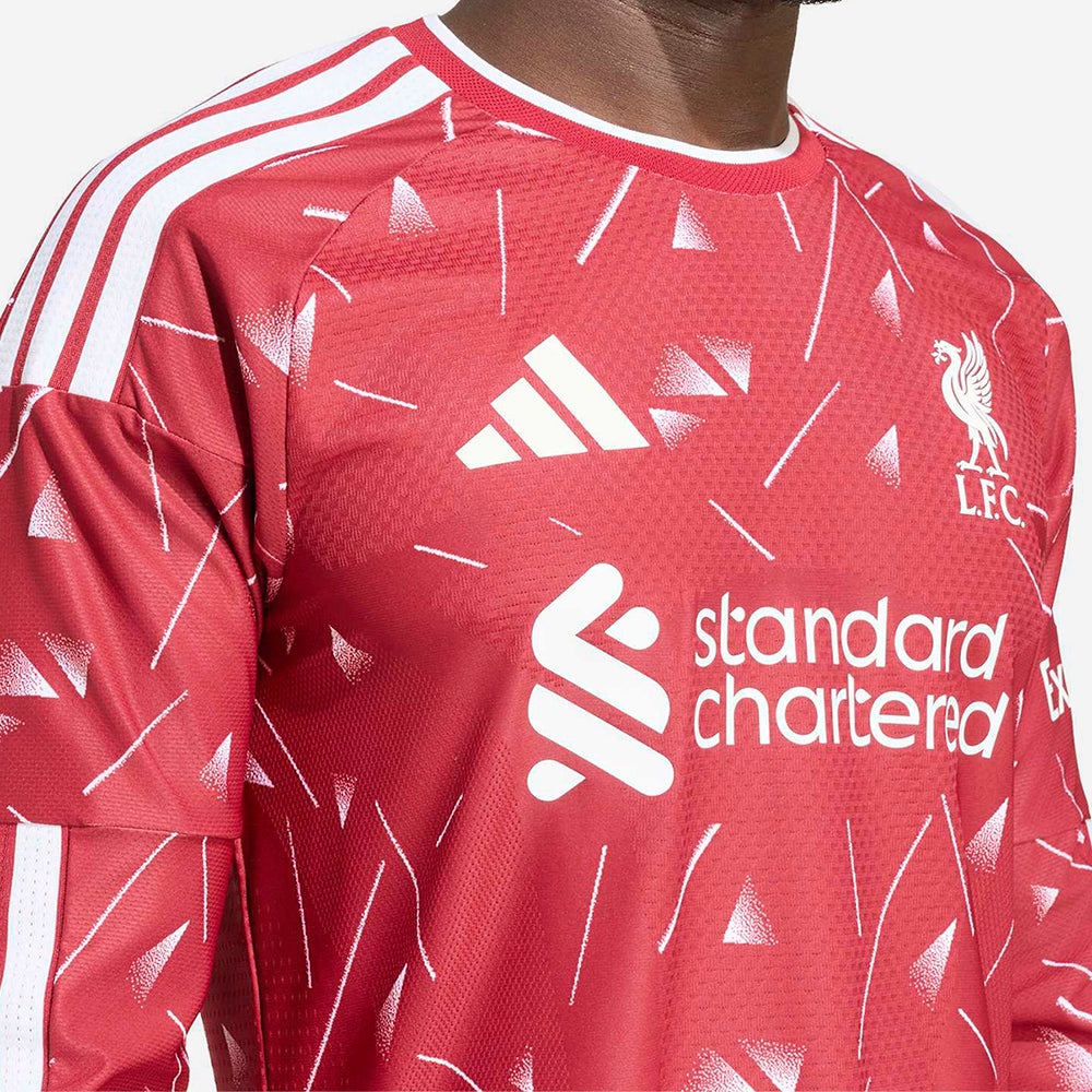 ADIDAS Men's Liverpool FC Home Authentic 2026/27 Long Sleeve Jersey - Supersports Thailand