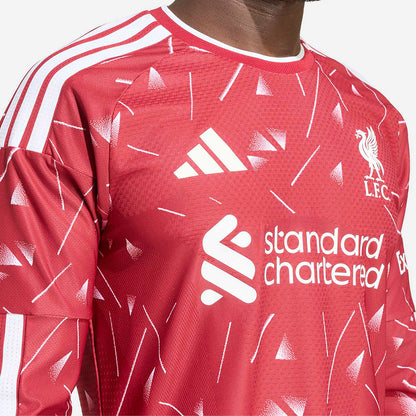 ADIDAS Men's Liverpool FC Home Authentic 2026/27 Long Sleeve Jersey - Supersports Thailand