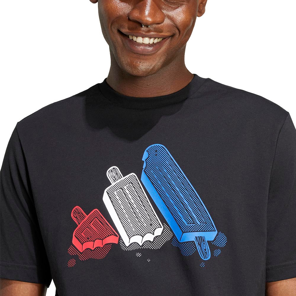 ADIDAS Lounge Ice Graphic Men's T-Shirt - Supersports Thailand