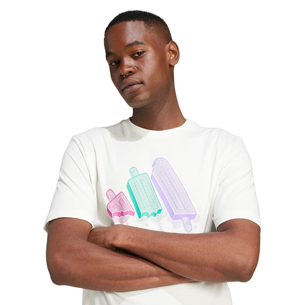 ADIDAS Lounge Ice Graphic Men's T-Shirt - Supersports Thailand Supersports Thailand