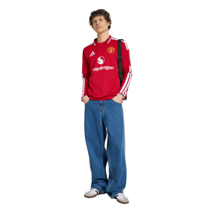 ADIDAS Men's Manchester United Home  2026/27 Long Sleeve Jersey - Supersports Thailand
