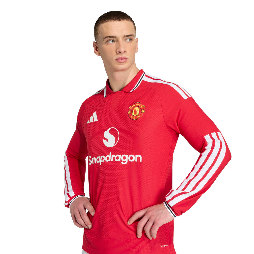 ADIDAS Men's Manchester United Home  Authentic 2026/27 Long Sleeve Jersey - Supersports Thailand