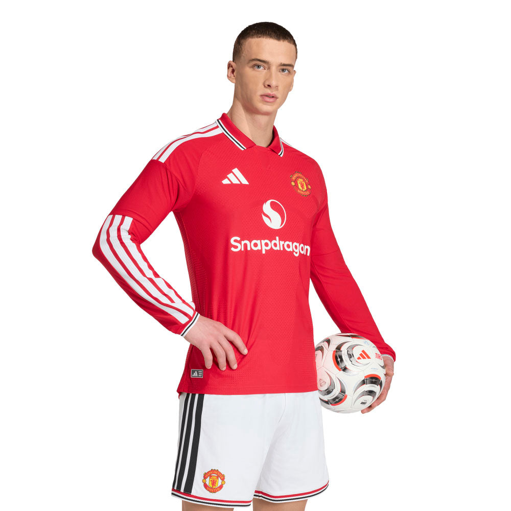 ADIDAS Men's Manchester United Home  Authentic 2026/27 Long Sleeve Jersey - Supersports Thailand