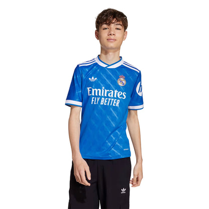 ADIDAS เสื้อแข่งเด็กทีมเรอัล มาดริด ชุดที่สาม ฤดูกาล 2025/26