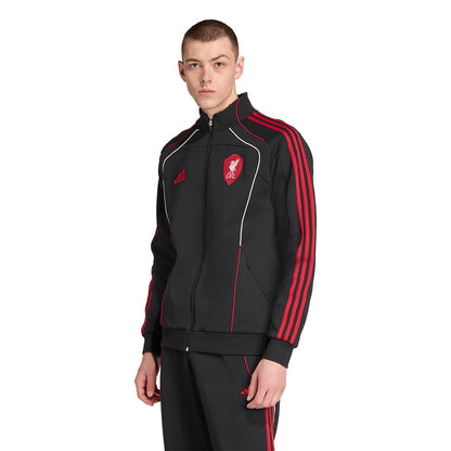 ADIDAS Liverpool FC UBP Doubleknit Track Top เสื้อแจ็คเก็ตฟุตบอลผู้ชาย