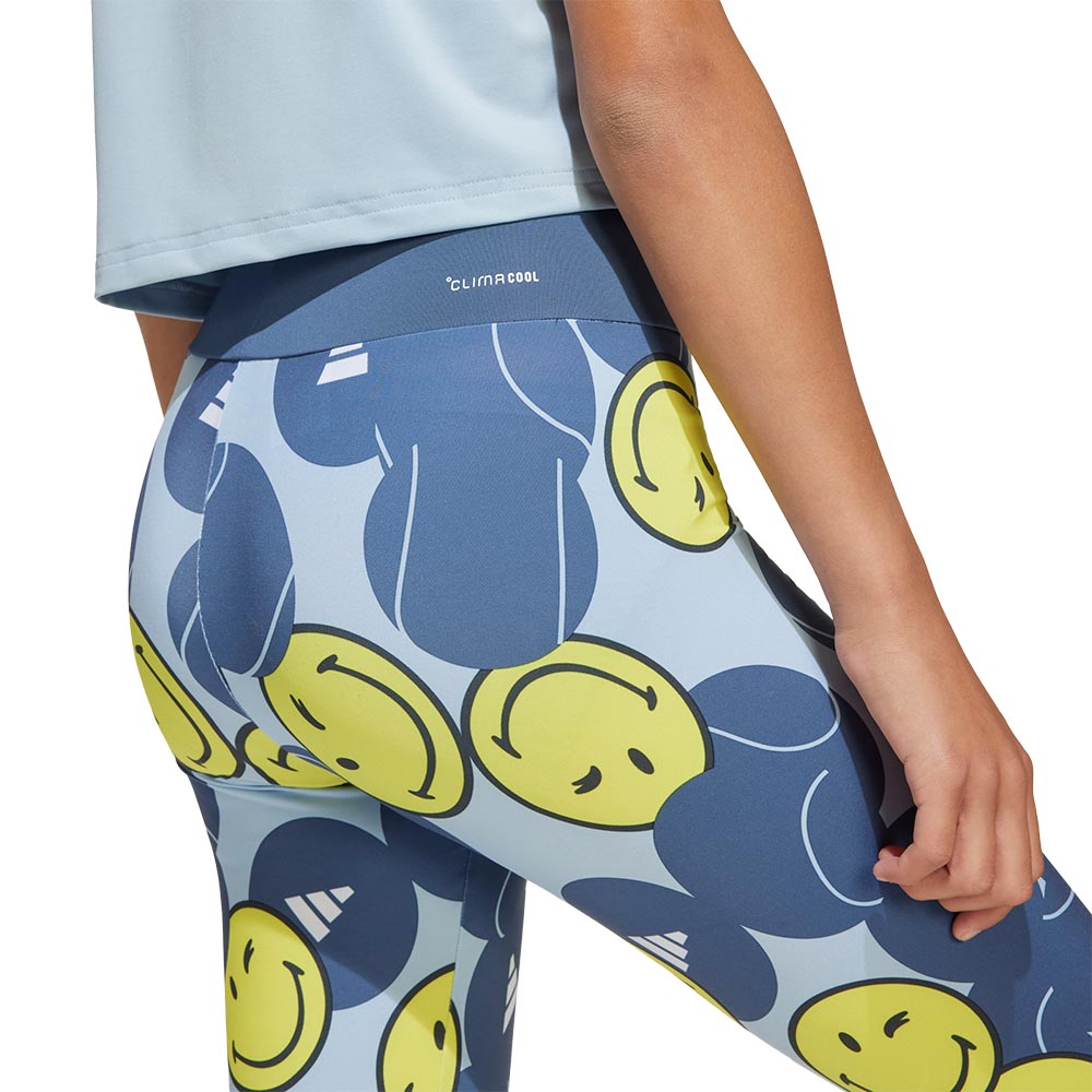 ADIDAS x Smileyworld Training กางเกงเลกกิ้งเด็กผู้หญิง