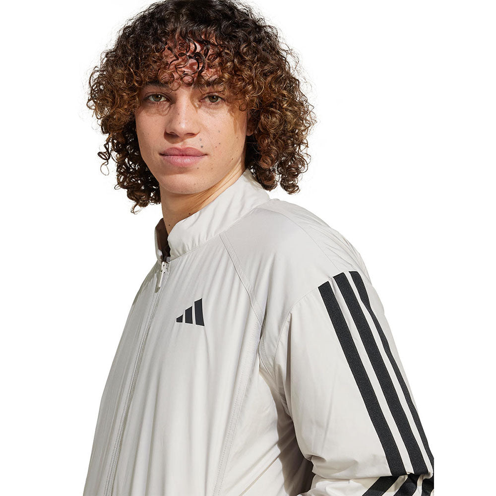 ADIDAS Essentials 3-Stripes Insulated Bomber Men's Jacket - Supersports Thailand