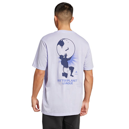 ADIDAS Les Mills Fitter Planet Graphic Men's Training T-Shirt