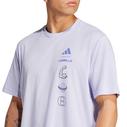 ADIDAS Les Mills Fitter Planet Graphic Men's Training T-Shirt