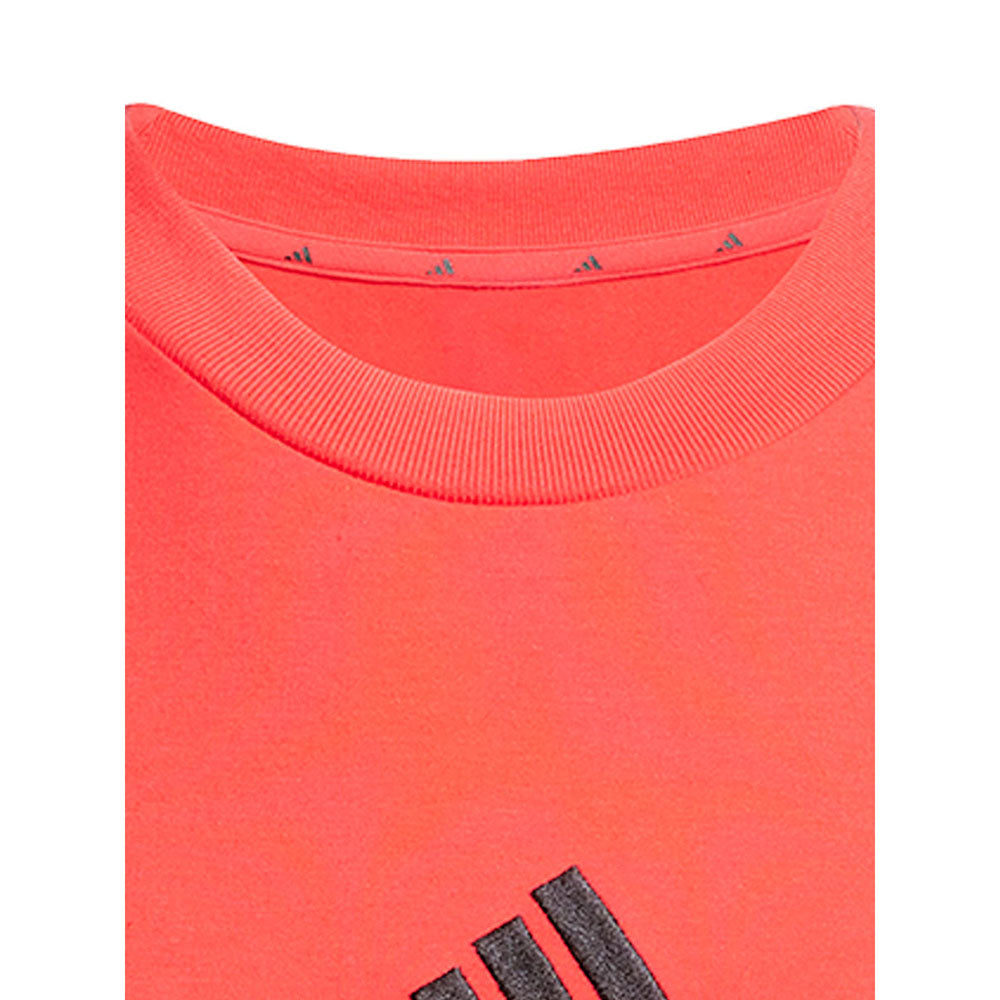 ADIDAS Essentials 3-Stripes Slim Baby เสื้อยืดผู้หญิง