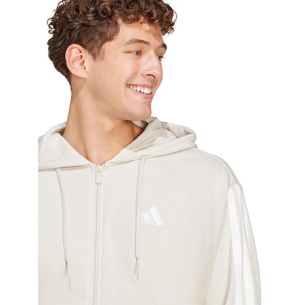 ADIDAS Essentials 3-Stripes French Terry Full-Zip Men's Hoodie - Supersports Thailand Supersports Thailand