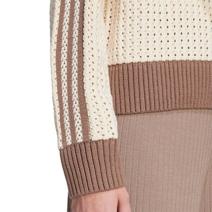 ADIDAS ORIGINALS Adicolor Knitted Crew เสื้อลำลองแขนยาวผู้หญิง