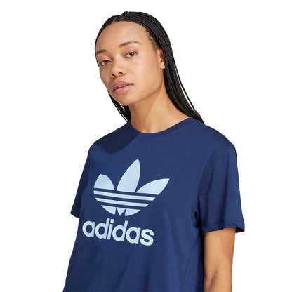 ADIDAS ORIGINALS Adicolor Trefoil Boxy เสื้อยืดผู้หญิง
