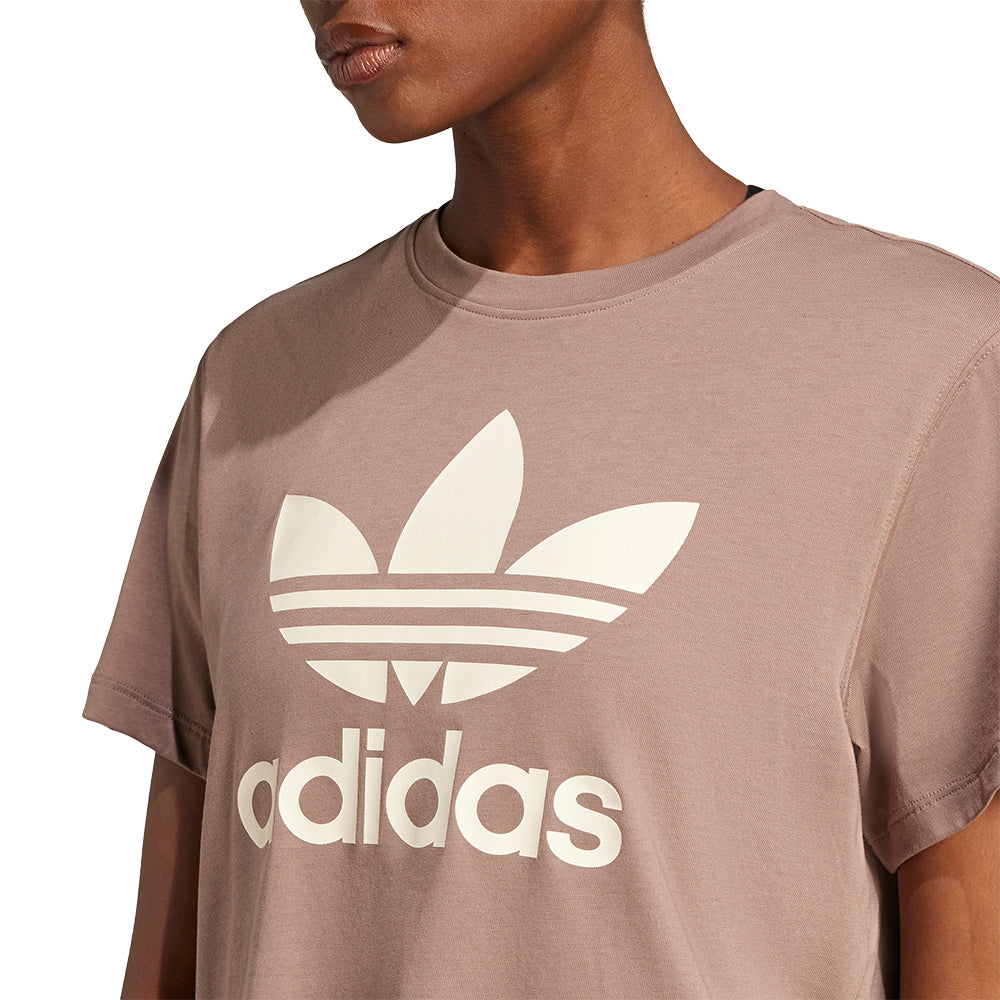 ADIDAS ORIGINALS Adicolor Trefoil Boxy เสื้อยืดผู้หญิง