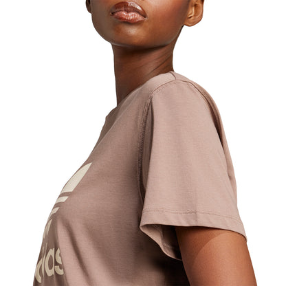 ADIDAS ORIGINALS Adicolor Trefoil Boxy เสื้อยืดผู้หญิง