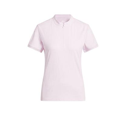 ADIDAS Go-To Jacquard Short Sleeve Women's Golf Polo Shirt